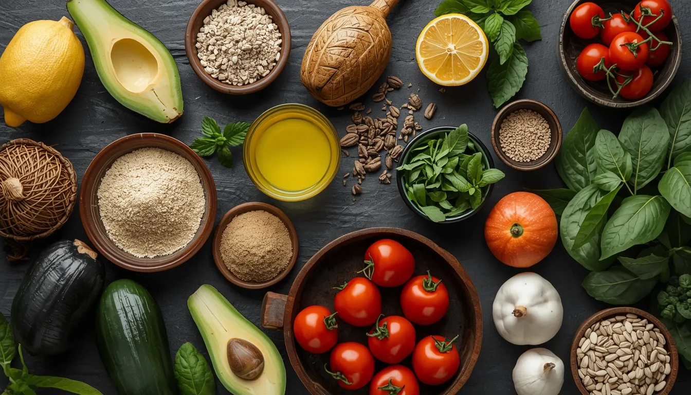 Natuurlijke ingrediënten en gezonde levensstijl